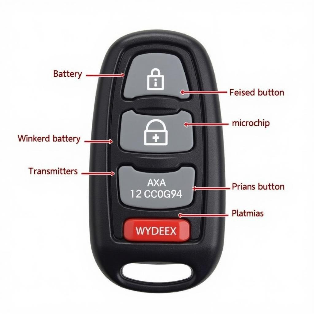 Key Fob Internal Components