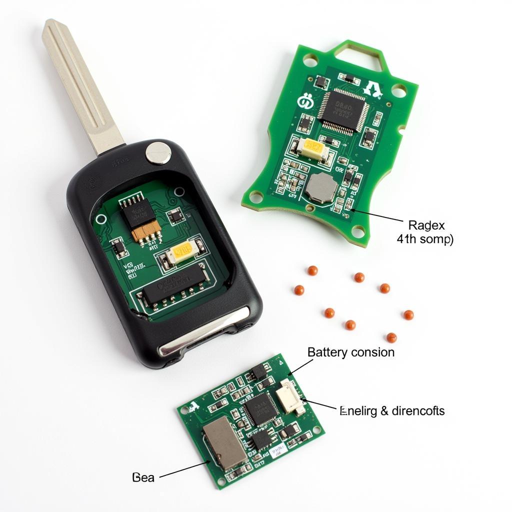 Key Fob Internal Components