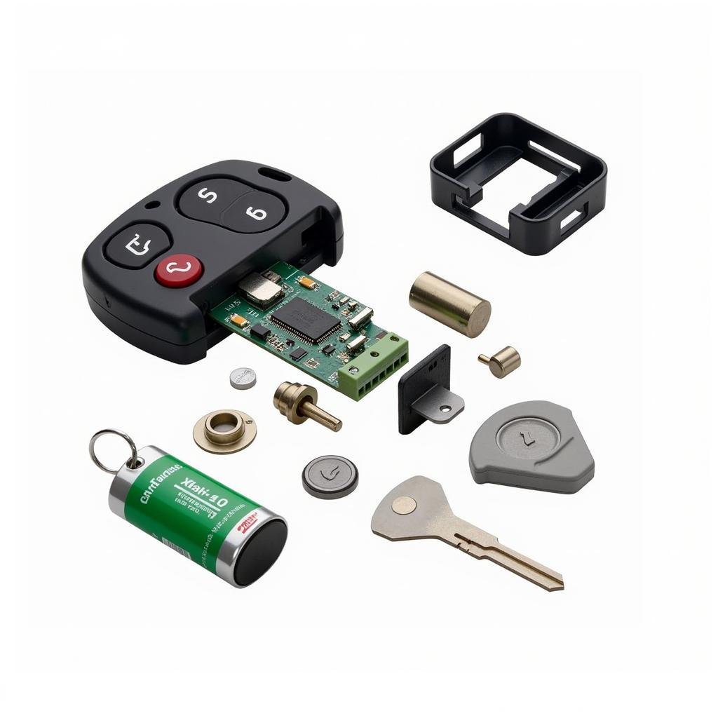 Key Fob Internal Components