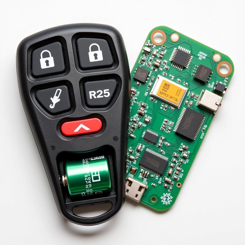 Key Fob Internal Components