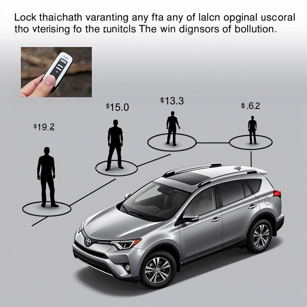 Testing the range of a car key fob