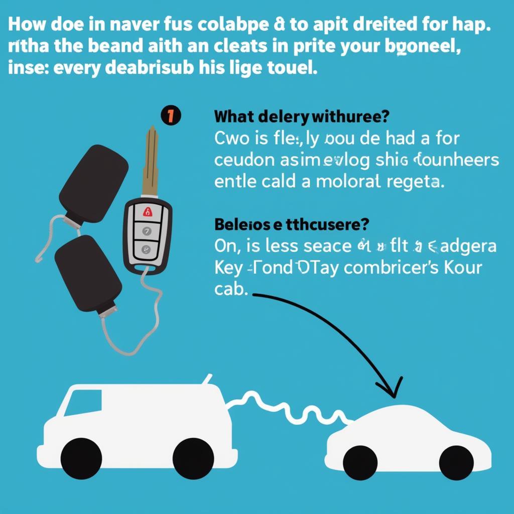 Key Fob Relay Attack Diagram