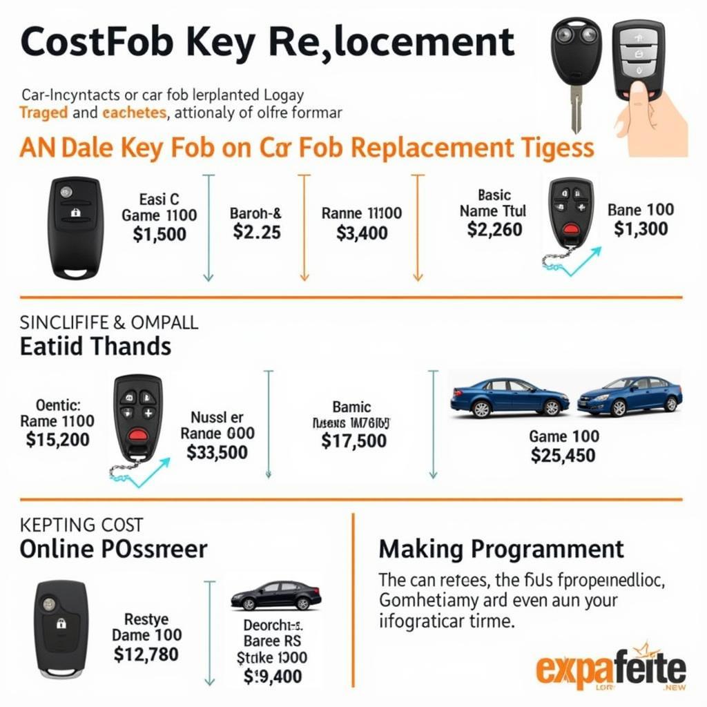 Factors Affecting Key Fob Replacement Cost