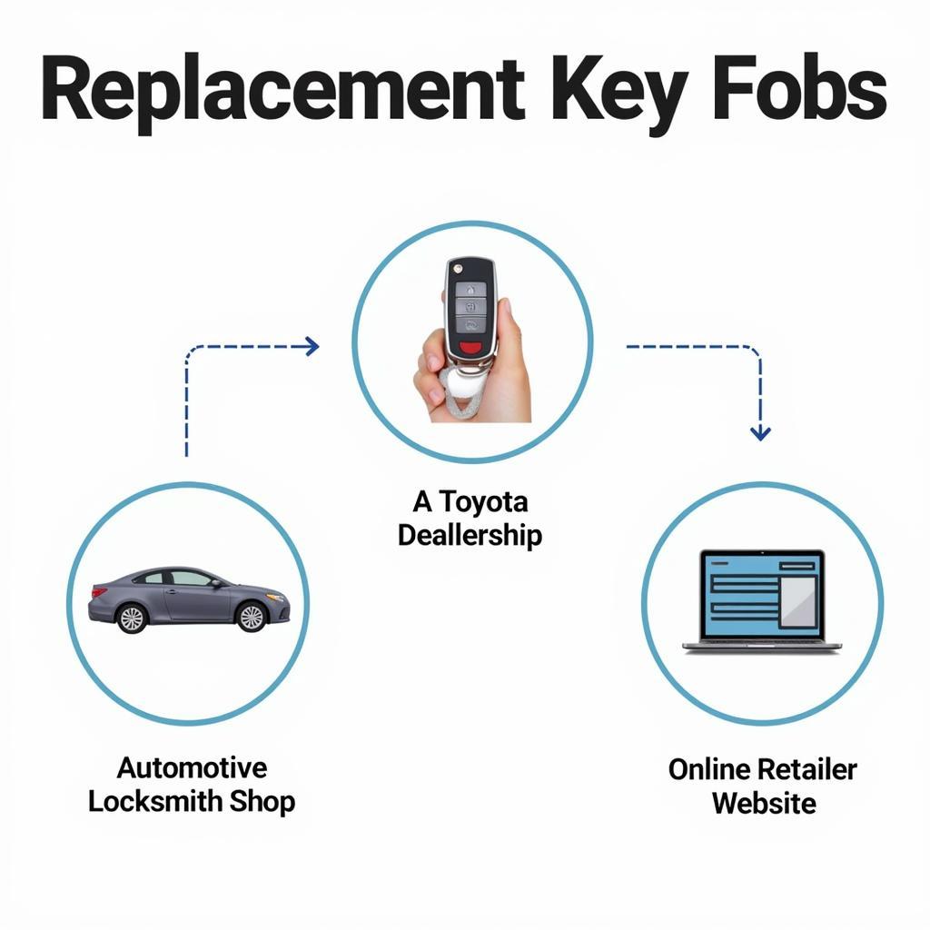 Key Fob Replacement Options: Dealership, Locksmith, Online Retailer