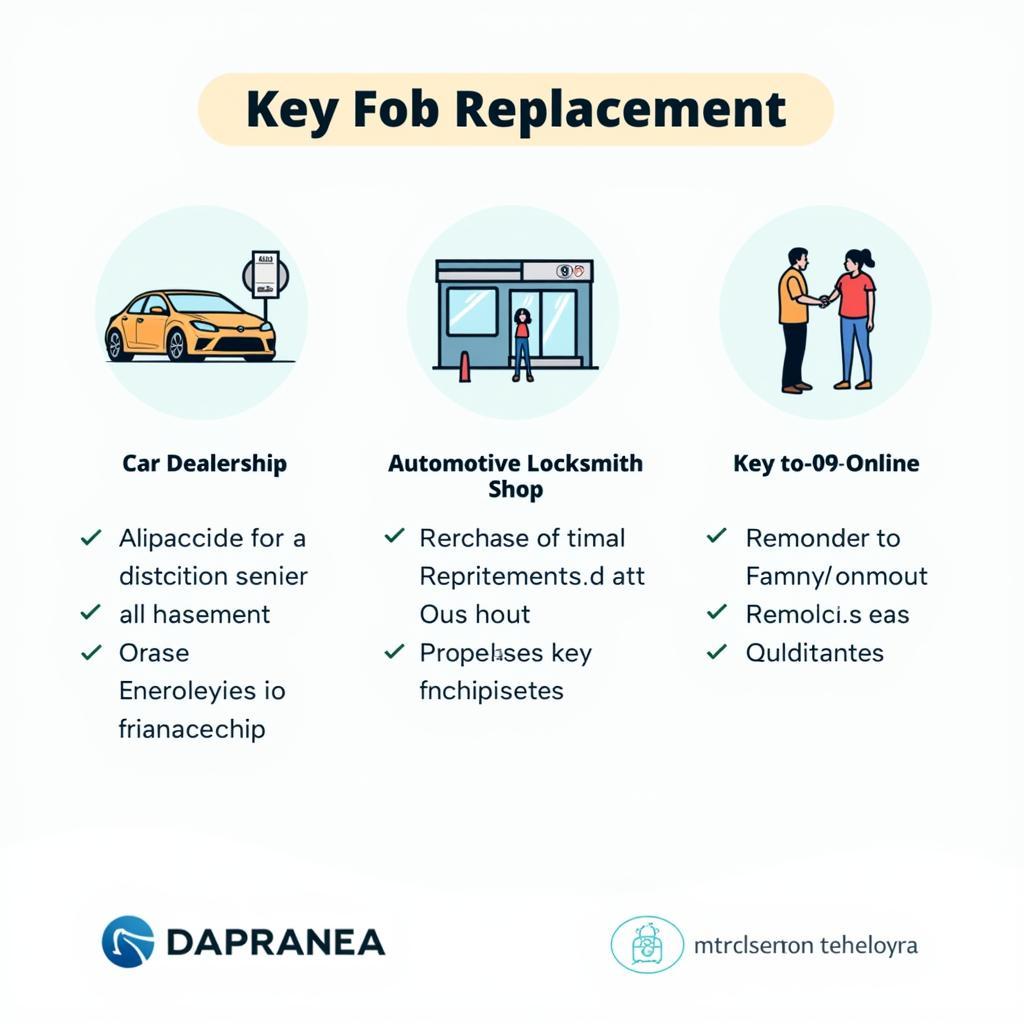 Key Fob Replacement Options: Dealerships, Locksmiths, and Online Retailers