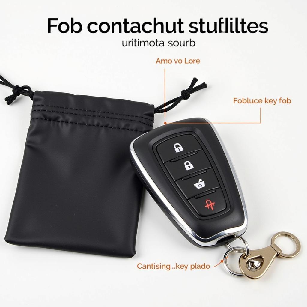 Key Fob Security Faraday Pouch