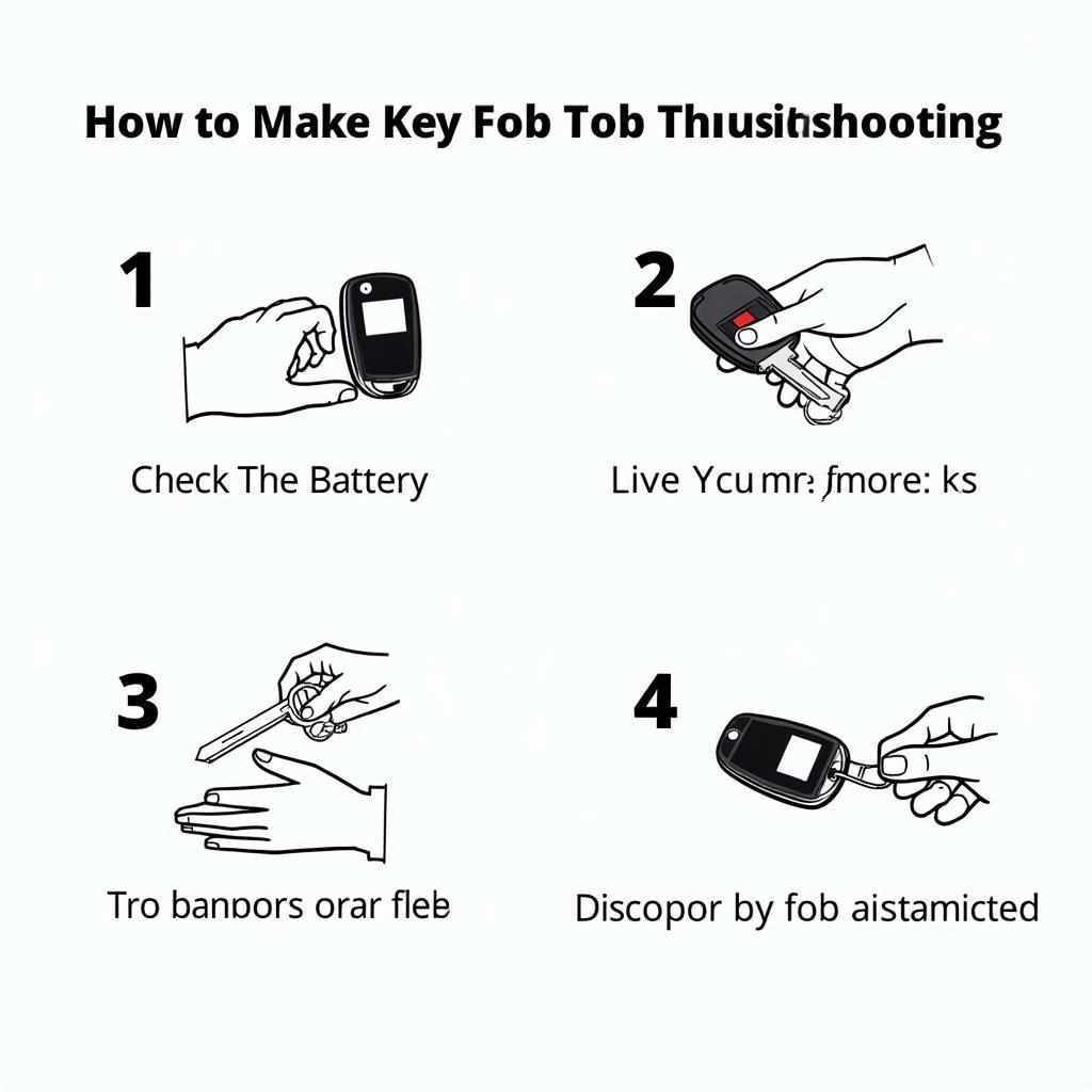 Key Fob Troubleshooting Steps