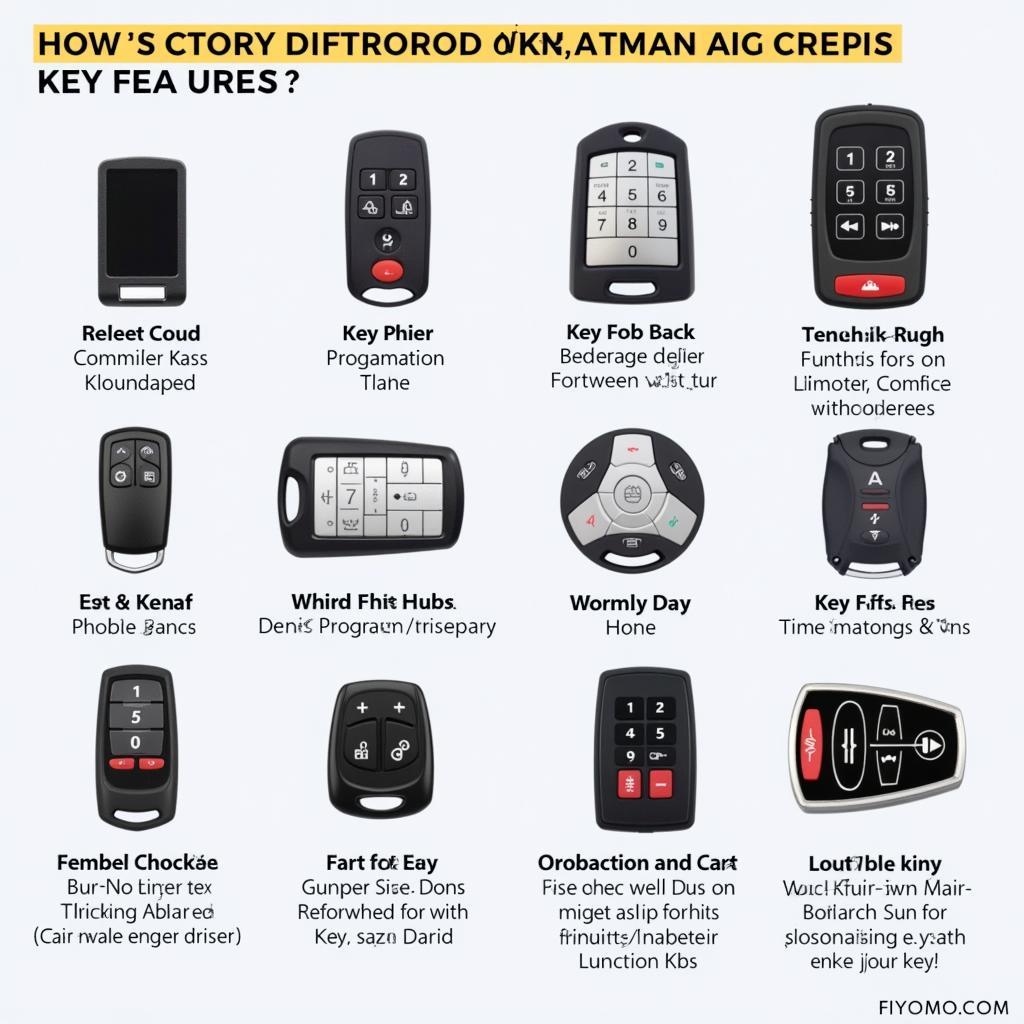 Different Types of Key Fobs