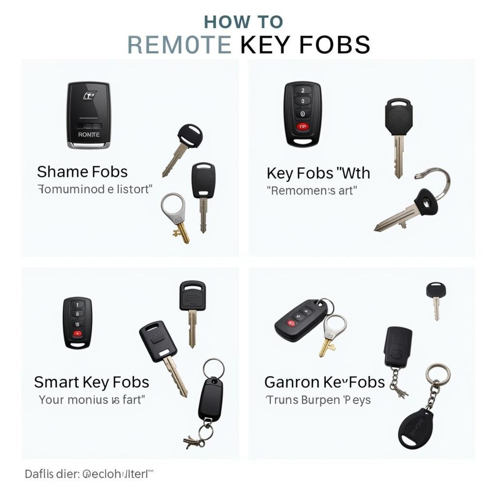 Types of Keyless Key Fobs