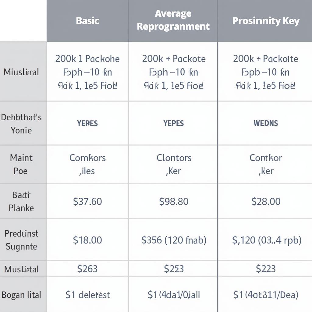 Key Fob Types and Costs