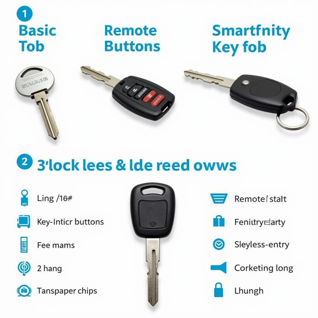 Different Key Fob Types and Technologies