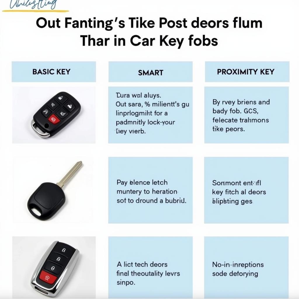 Different Types of Key Fobs: Basic, Smart, and Proximity Keys