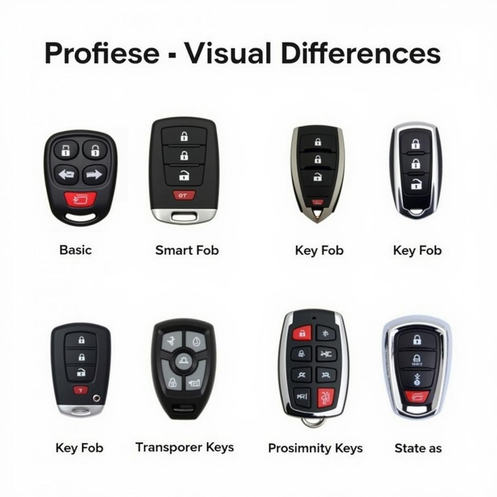 Different Types of Key Fobs Compared