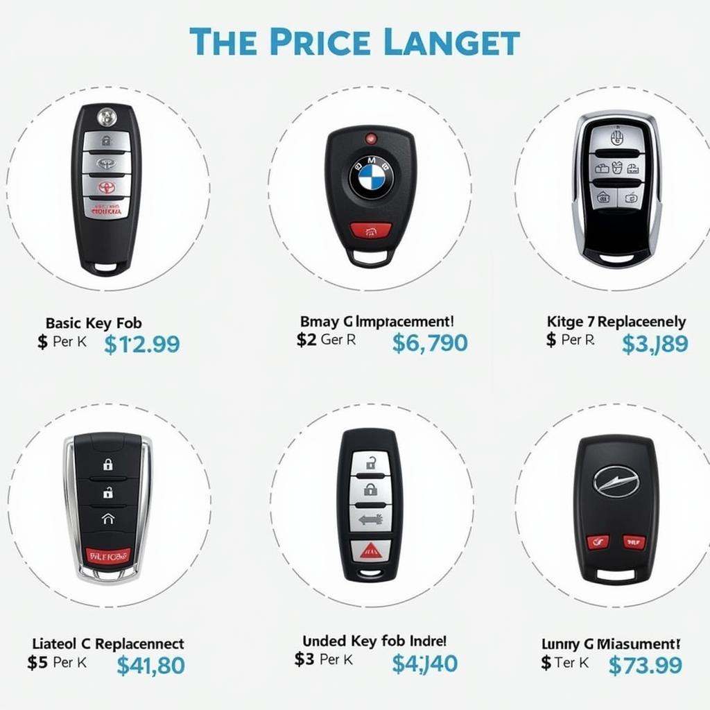 Different Types of Key Fobs and Their Replacement Costs