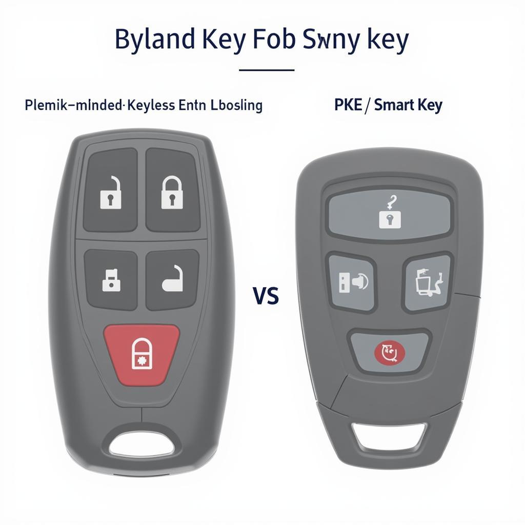 Different Types of Key Fobs: RKE and PKE