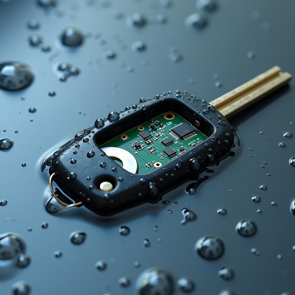 Key Fob Water Damage