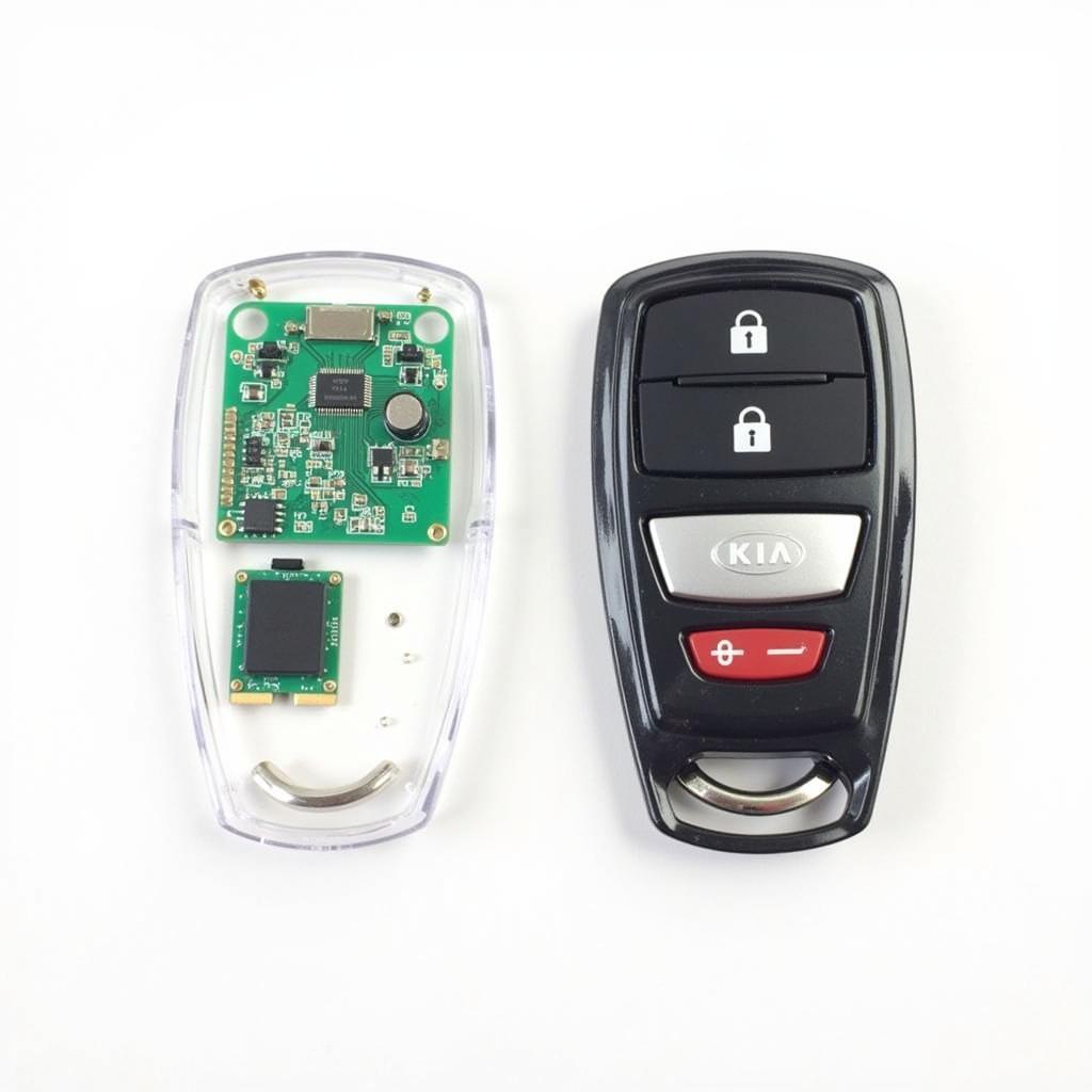 Kia Key Fob Internal Components