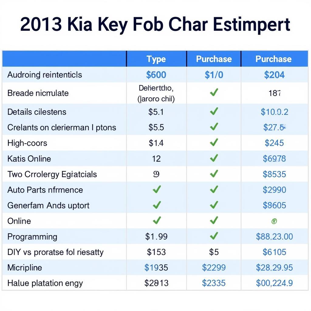 Kia Key Fob Replacement Cost Comparison