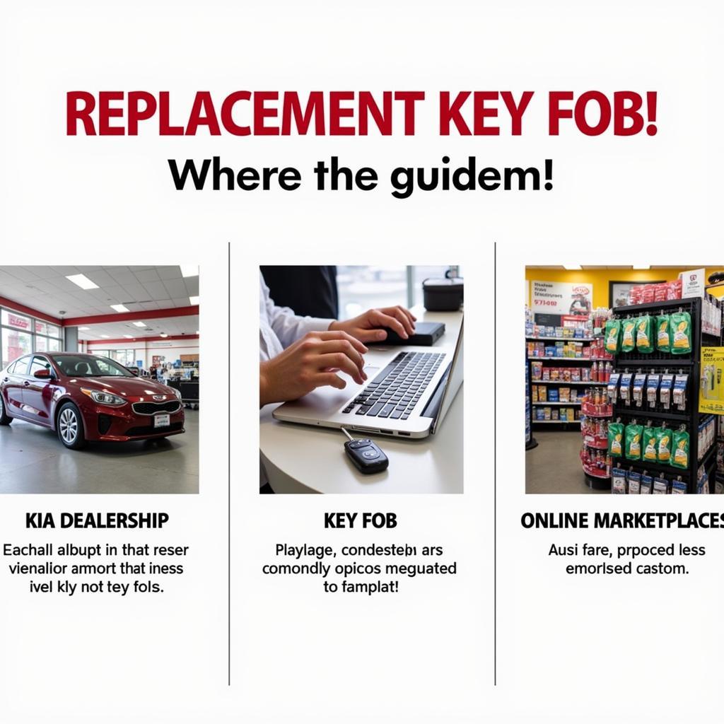 Kia Optima Key Fob Replacement Options: Dealership, Online, and Auto Parts Store