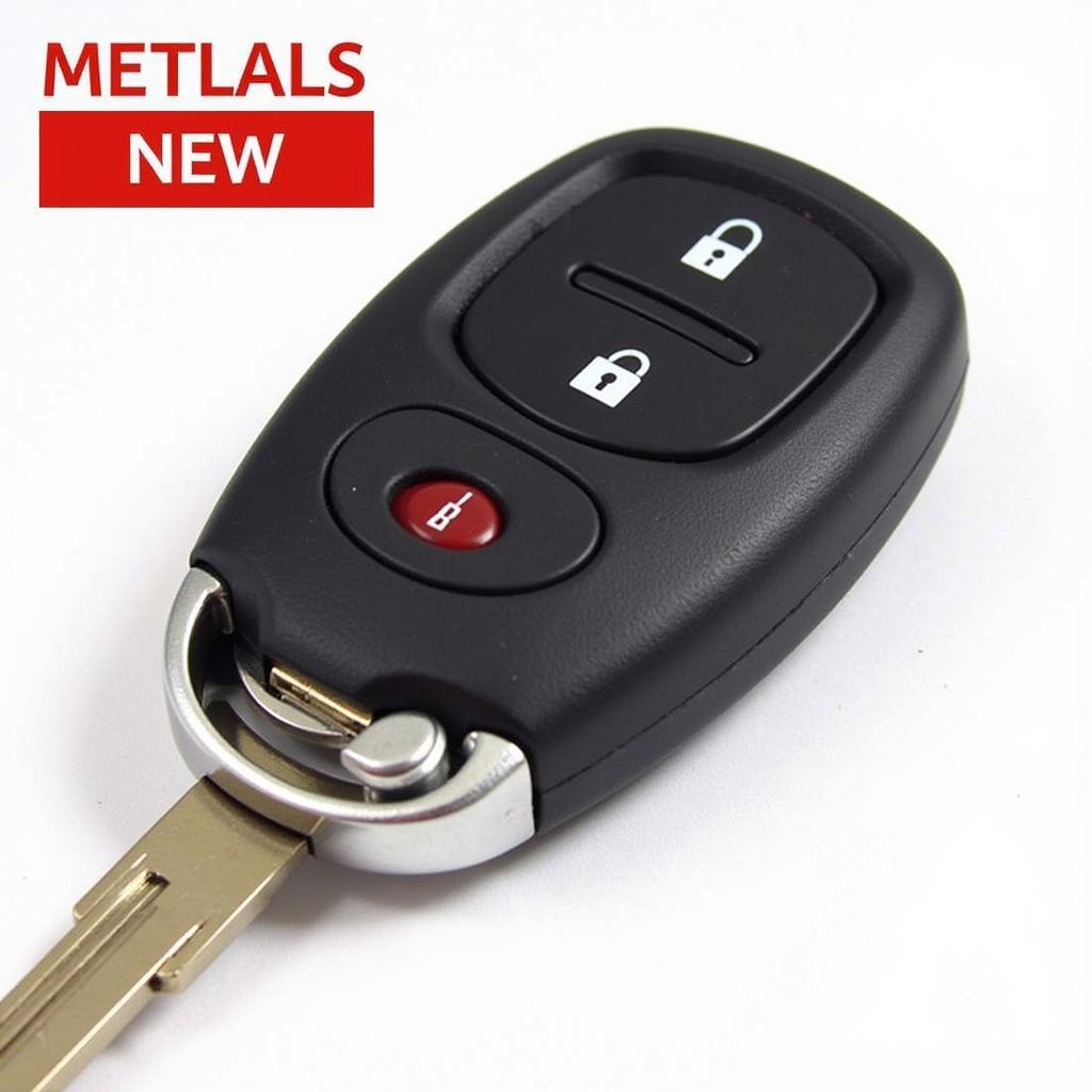 Kia Rio Key Fob with New Battery