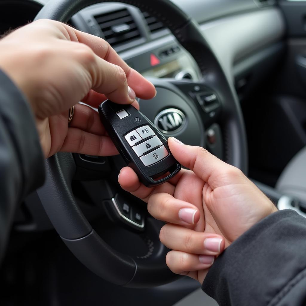 Kia Sedona Key Fob Testing