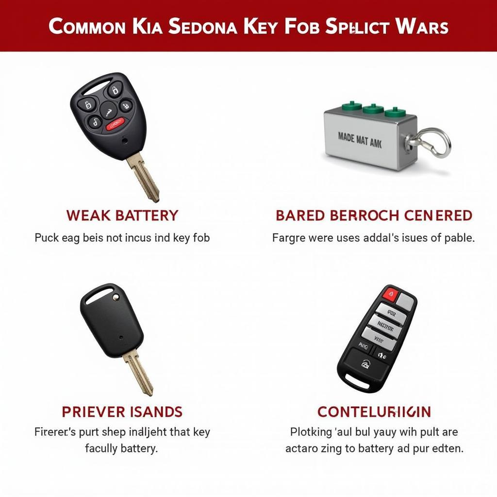 Troubleshooting Kia Sedona Key Fob Issues