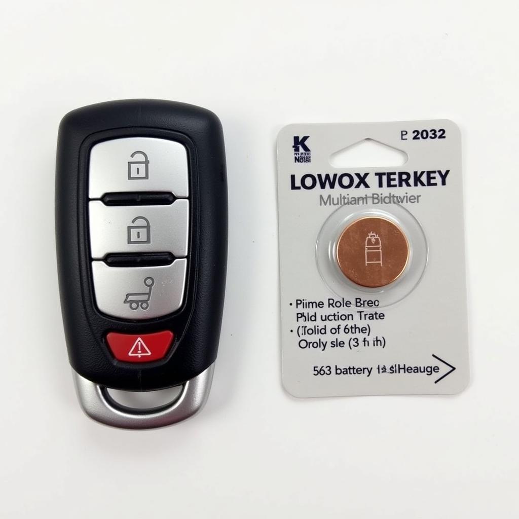 2013 Kia Sorento Key Fob and CR2032 Battery