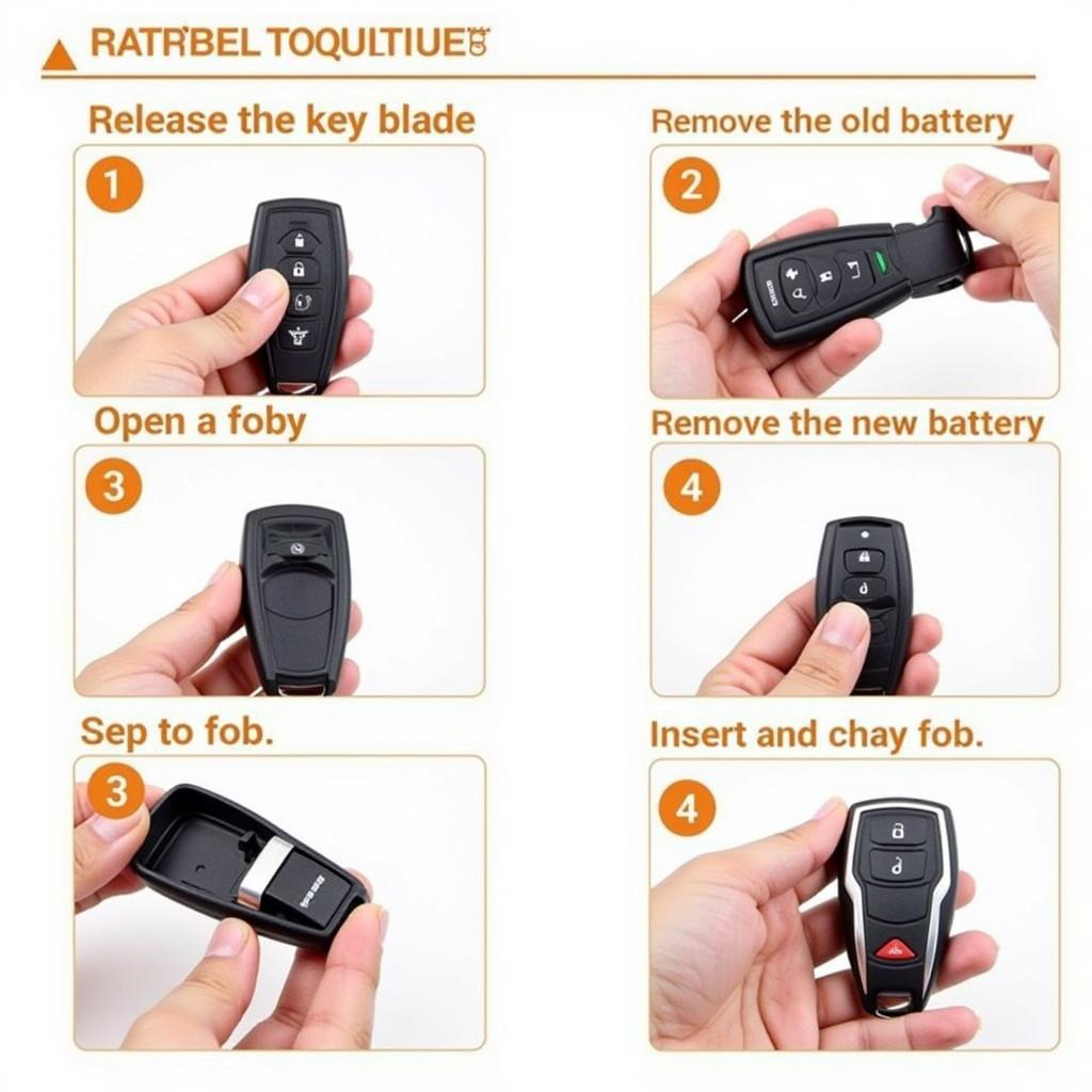 Step-by-Step Visual Guide for Replacing the Battery in a Kia Sorento Key Fob