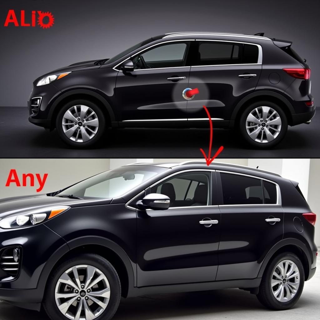 A Kia Sportage key fob functioning correctly