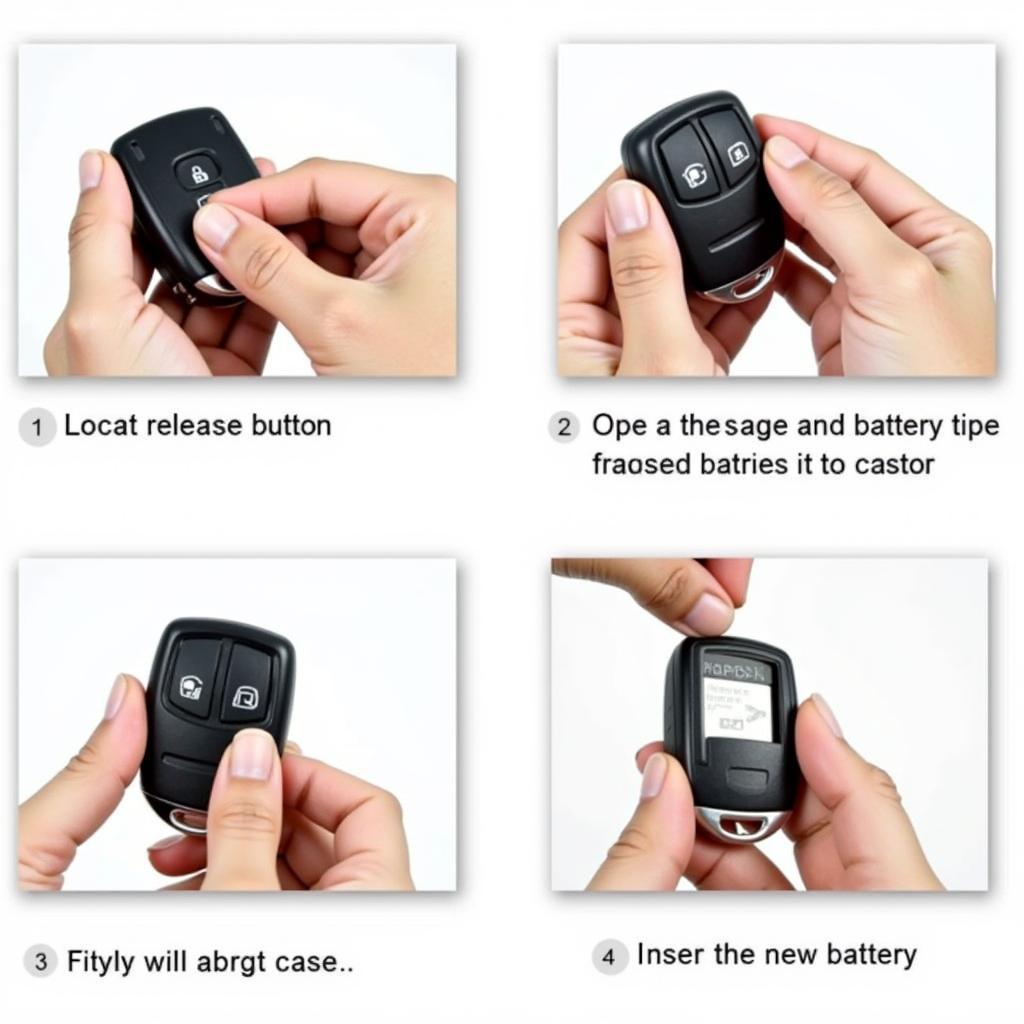 Replacing the battery in a 2018 Lexus IS300t key fob