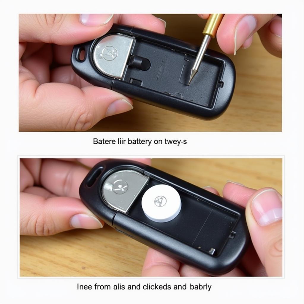 Replacing the Battery in a Lexus Key Fob