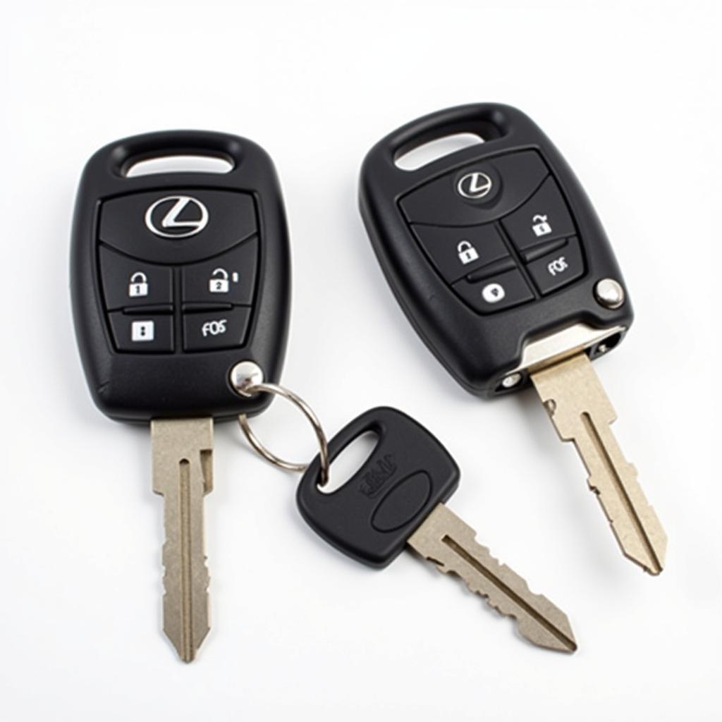 Lexus Key Fob Hidden Key Blade