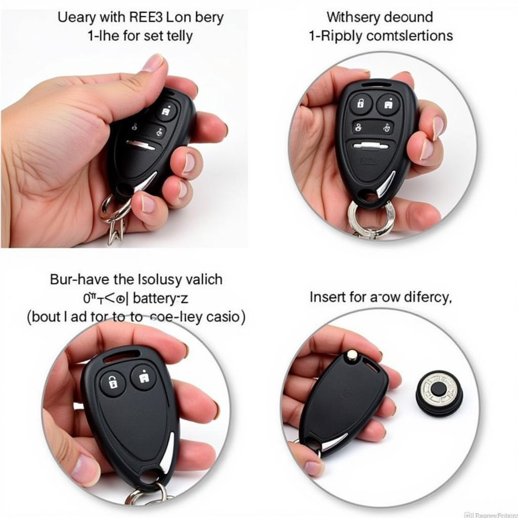 Lexus RX450 Key Fob Battery Replacement Steps