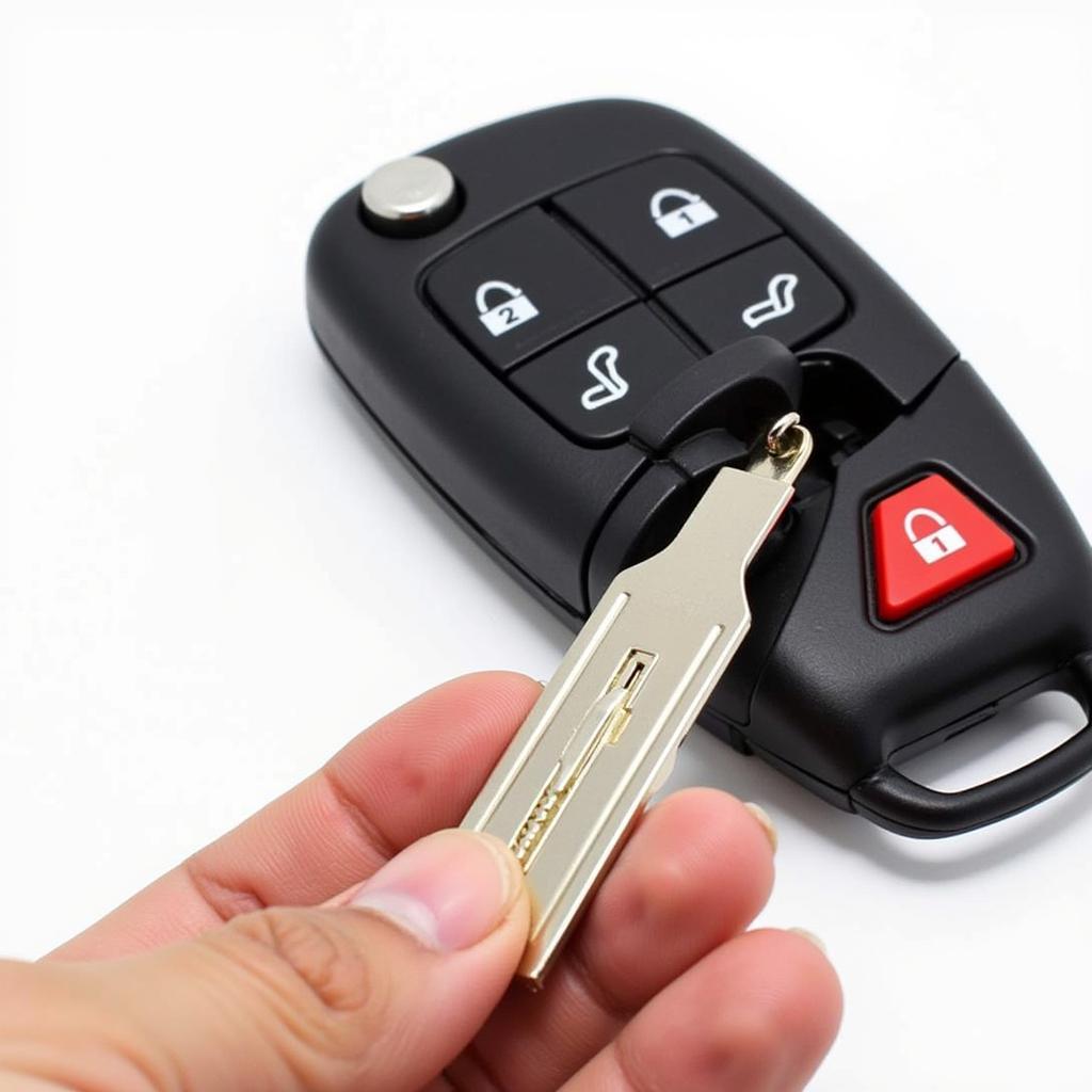 Lincoln MKZ Key Fob Hidden Key