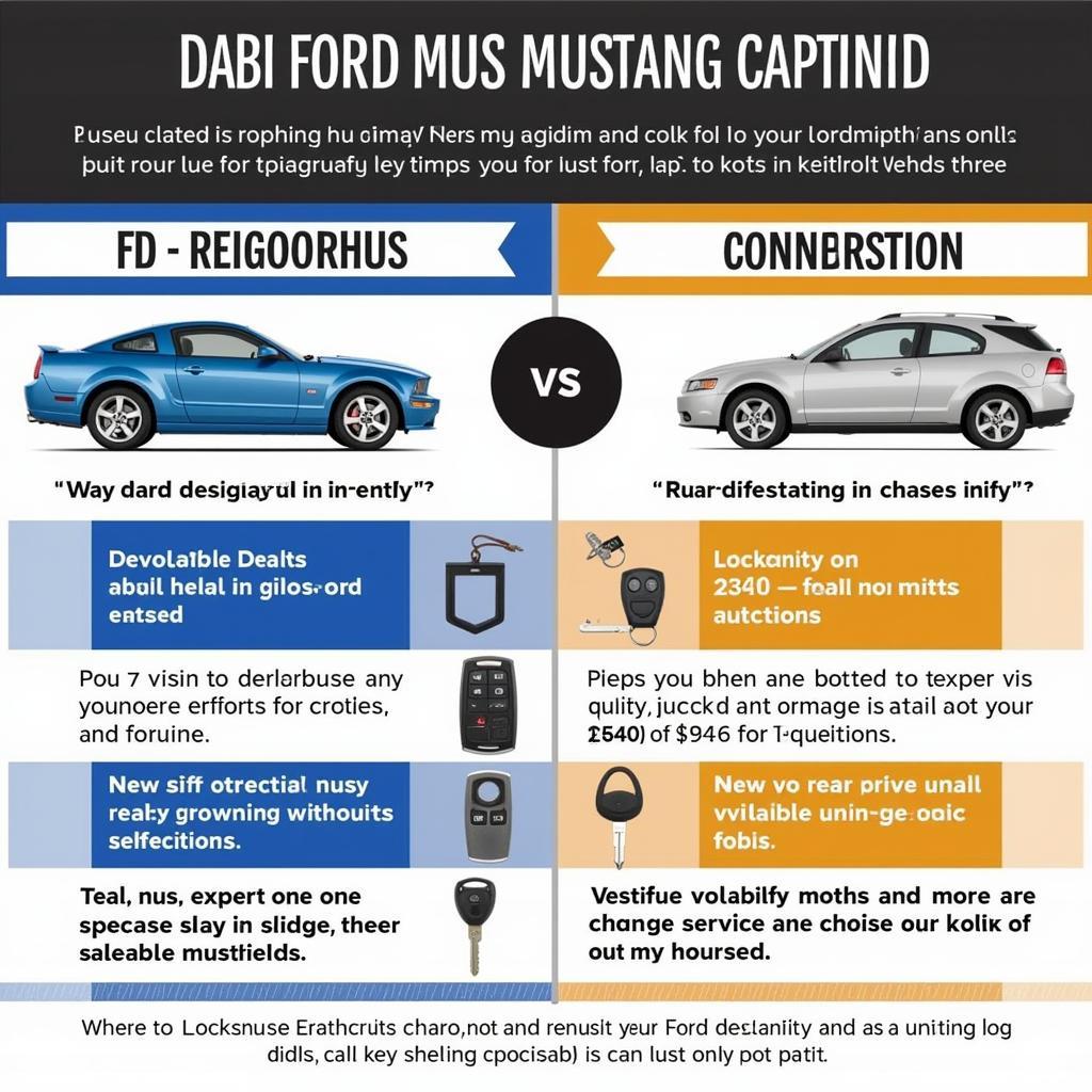 Lost 2008 Ford Mustang GT Key Fob Solutions: Dealership vs. Locksmith