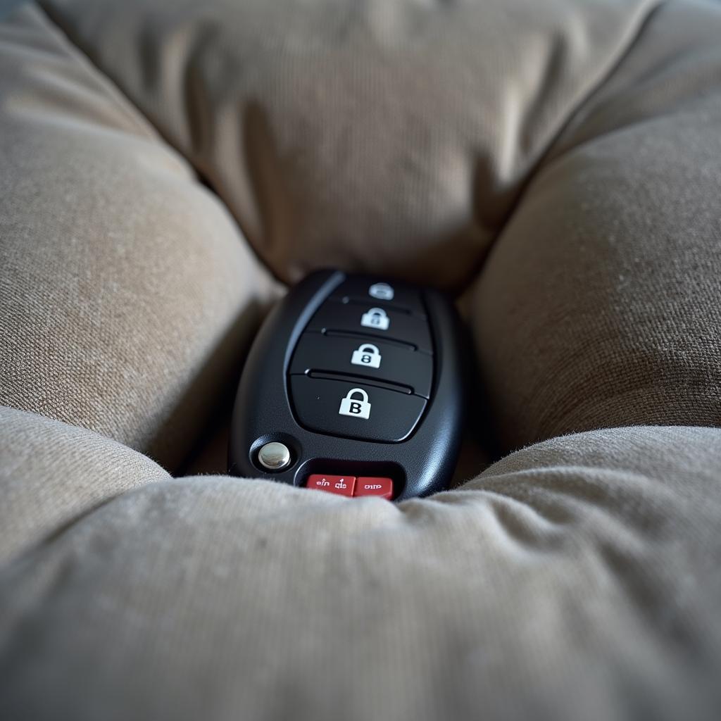 Lost Key Fob in Couch Cushions