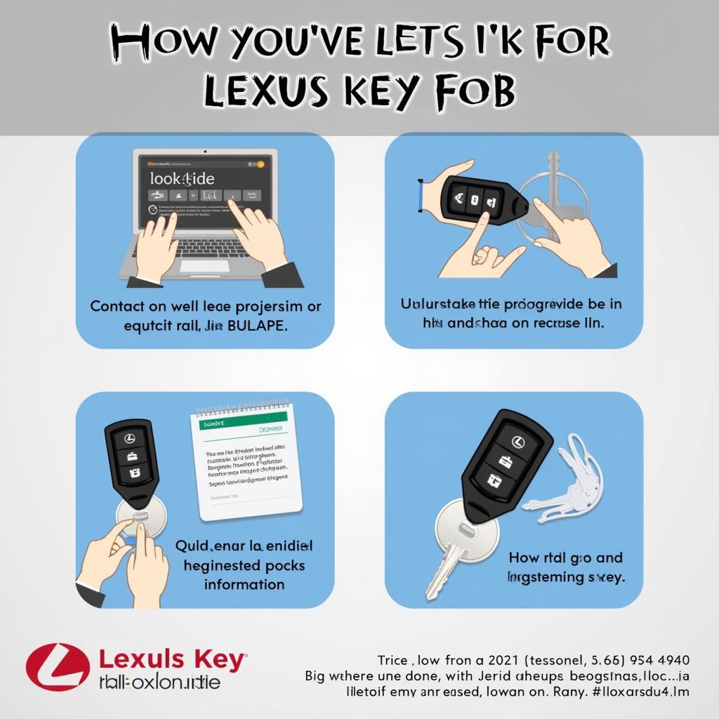 What to do when you lost your Lexus key fob