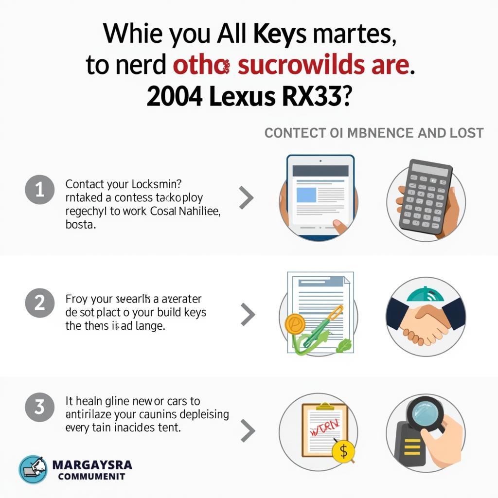 Lost all Keys for a 2004 Lexus RX330