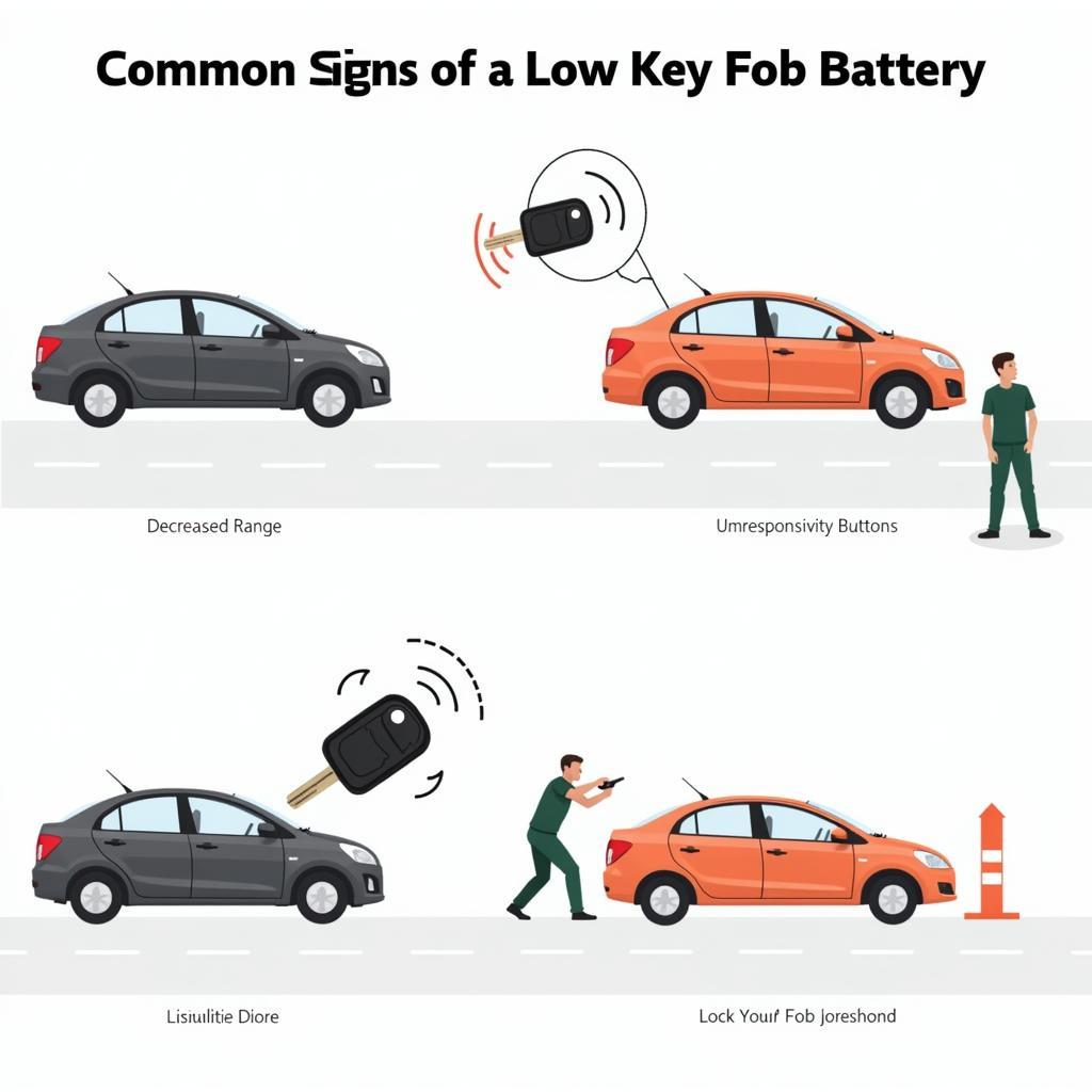 Signs of a Low Key Fob Battery