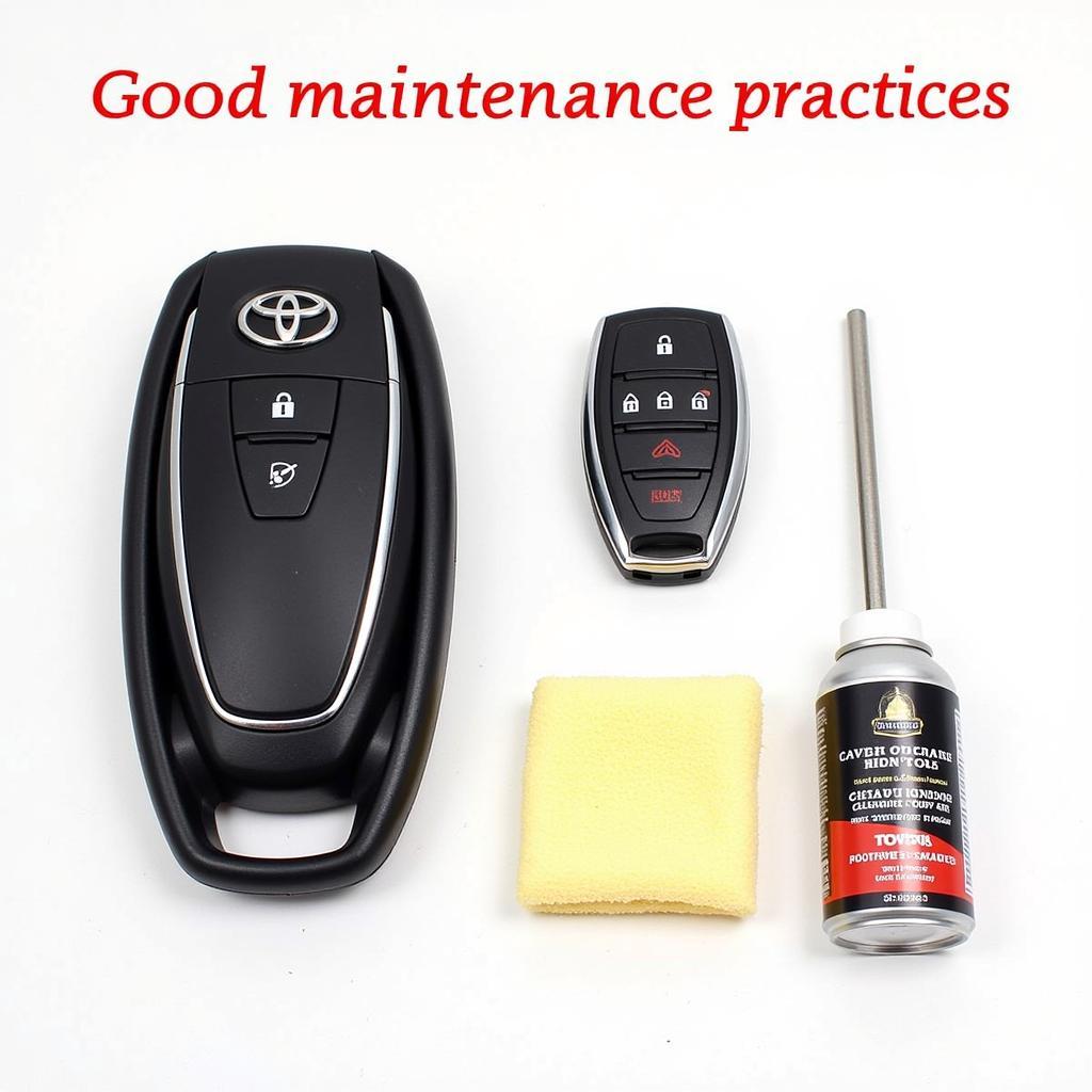 Tips for Maintaining a 2013 Toyota Key Fob