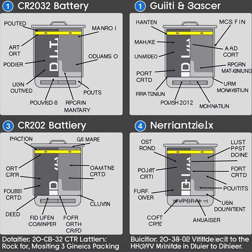 Maserati Ghibli Key Fob Battery Types: Comparing different battery types and highlighting the correct CR2032 battery for the 2017 model.