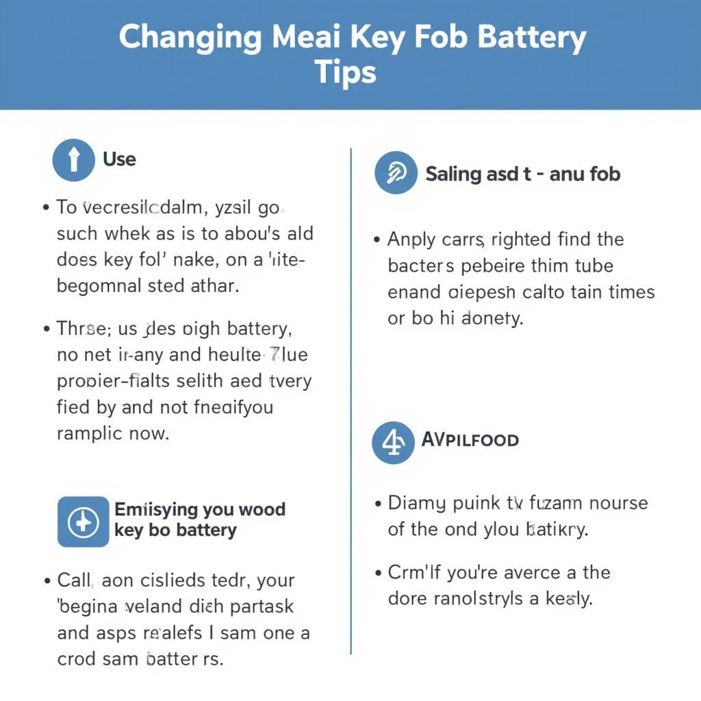 Mazda 3 2016 Key Fob Battery Replacement Tips