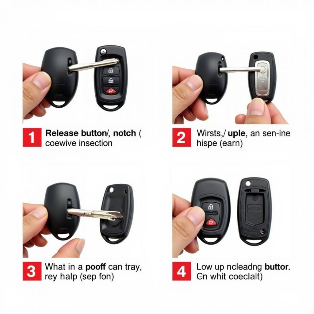 How Do You Open a Mazda 3 Key Fob?