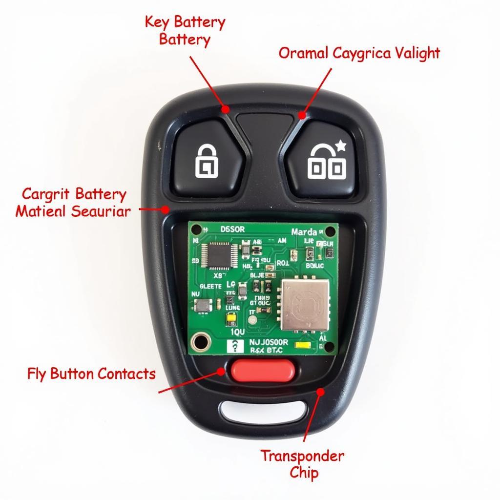 Inside a Mazda 5 Key Fob: Identifying Key Components