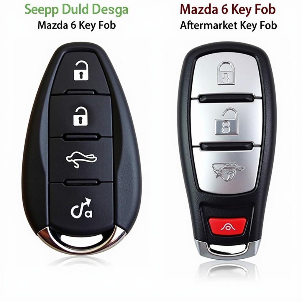 OEM vs Aftermarket Mazda 6 Key Fob Replacement Options