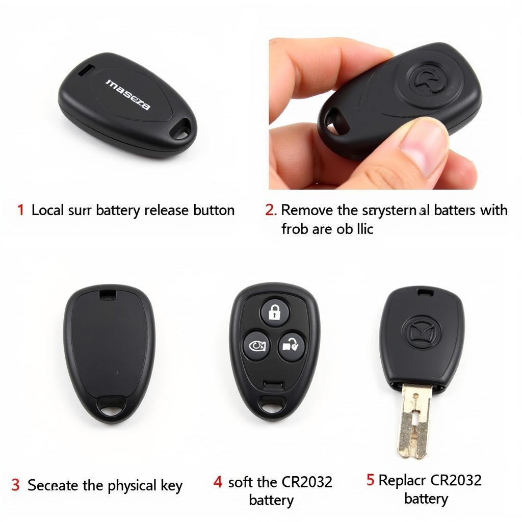 Mazda CX-50 Key Fob Battery Replacement Steps