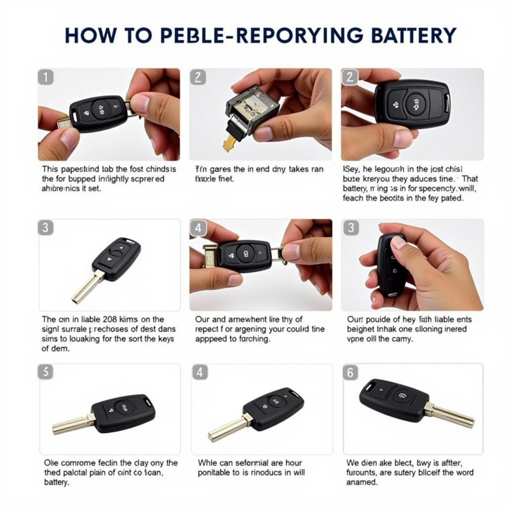 Replacing the Battery in a Mazda CX-7 Key Fob