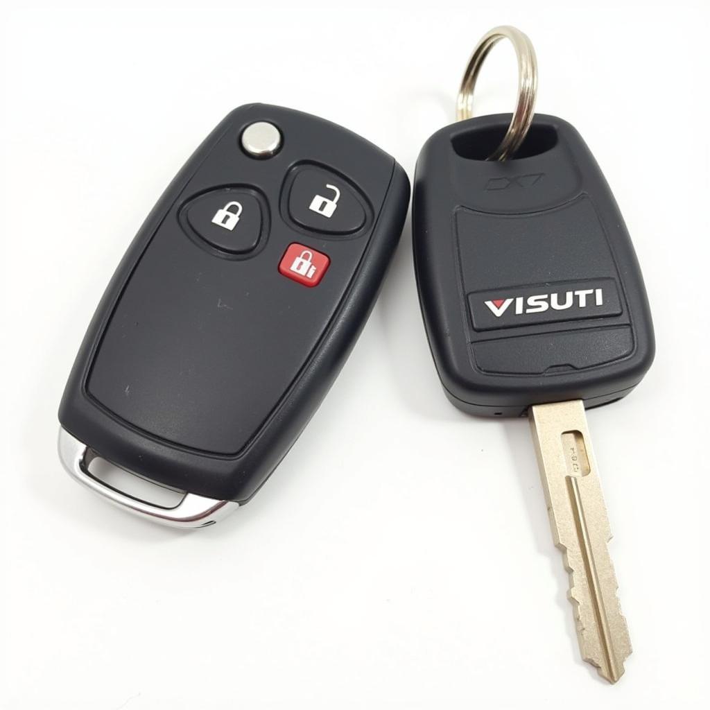 Mazda CX-7 Key Fob and Valet Key