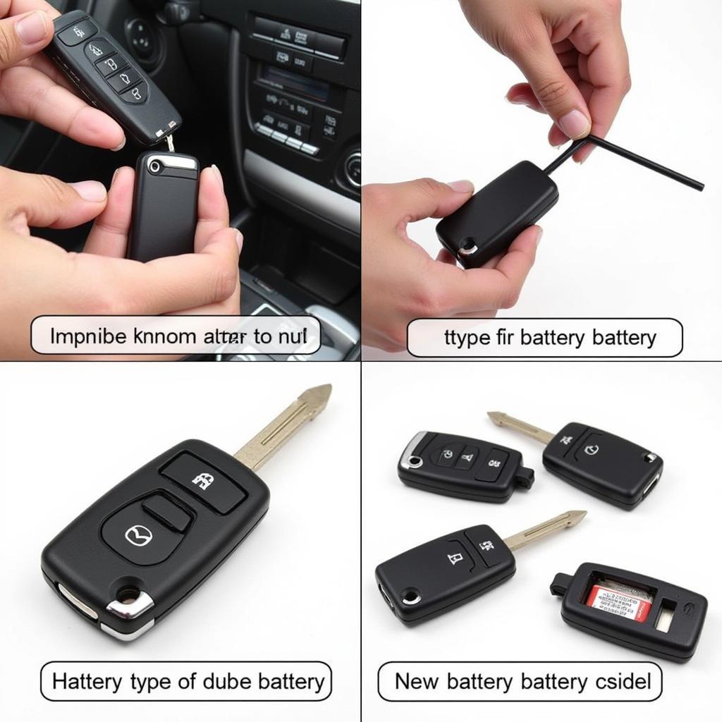 Replacing a Mazda Key Fob Battery