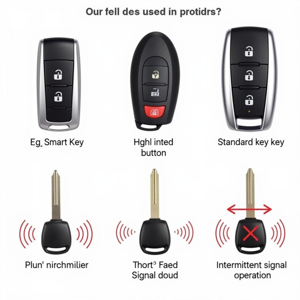 Different Types of Mazda Key Fobs and Common Issues